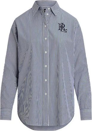 Ralph Lauren Shirt - Dames - Overhemden - Blauw - M - Overhemden