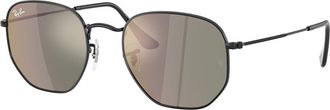 Ray-Ban RB3548N Hexagonal 002/39 Mens Sunglasses Black Size 51