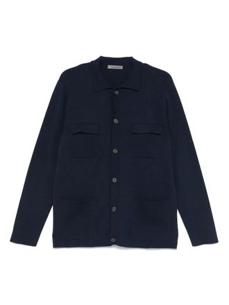 Corneliani Katoenen overhemd - Blauw