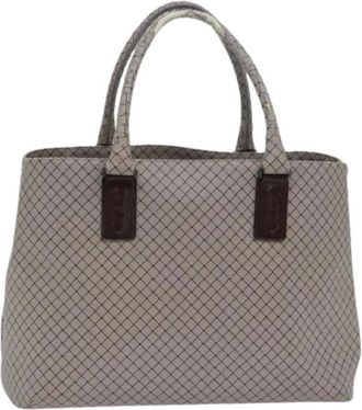 Bottega Veneta Pre-owned Handbags, female, Gray, Size: ONE SIZE Pre-owned Vintage Hand Bag