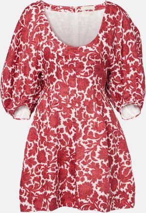 Faithfull The Brand Raynara floral linen minidress