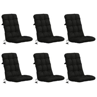 vidaXL Cojines Para Sillas De Respaldo Alto En 6 Piezas Vianen 6 Pcs Vidaxl