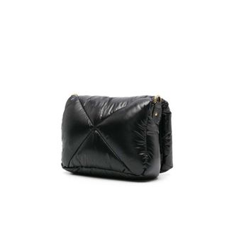 Moncler Puf Twist-Lock Mini Crossbody Bag Black > Shoulder