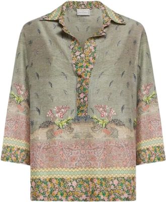 Pierre-Louis Mascia Blouses, female, Multicolor, Size: L Pierre Louis Mascia Shirts MultiColour