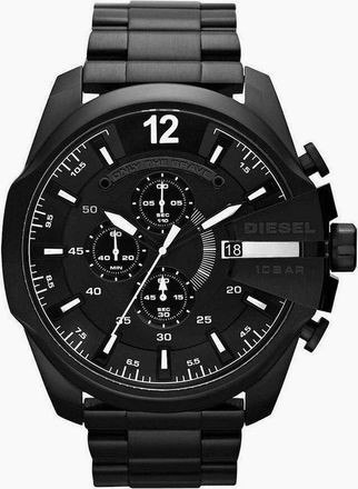 Diesel Mens Diesel DZ4283 Mega Chief Chronograph Black Dial Mens Watch