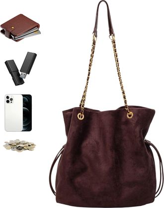 Generic Travel Bags for Women,Retro Lightweight Hobo Purses - Travel Large Shoulder Bag | for Office Laptop Gym School Hospital Overnight Weekender Mom Teache