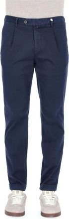 Myths Heren, Broeken, Blauw, Maat: S Katoen