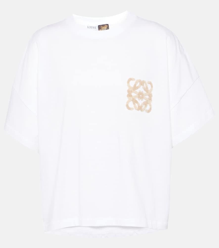 Slim fit T-shirt in cotton White - LOEWE