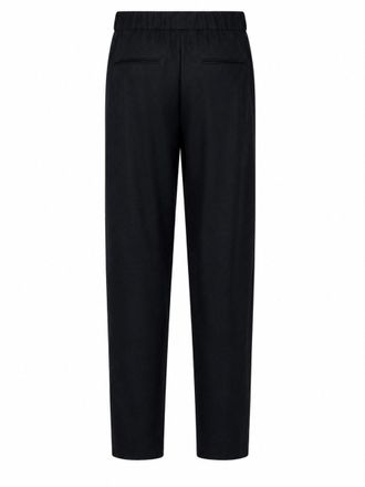Giorgio Armani Cashmere Blend Trousers - Blue