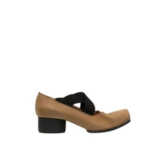 Uma Wang Pumps, female, Brown, Size: 7 US Ballerina in Pelle Tacco Medio