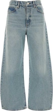 Frame Denim Light Blue Relaxed High Rise Jeans