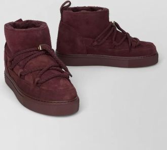 INUIKII suede snow boots