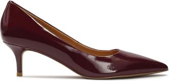Kazar Maroon lage pumps in lakleer - Dames - Pumps - Bruin - 35 EU - Leer - Schoenen