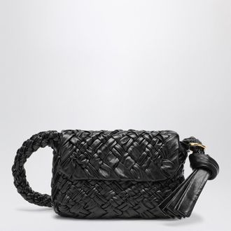 Bottega Veneta Kalimero City black leather bag