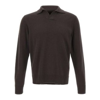 FILIPPO DE LAURENTIIS Heren, Truien, Bruin, Maat: 3XL Wol