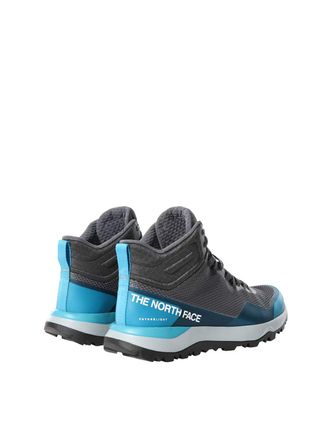 The North Face Womens Activist Mid Sneaker Gray Rubber