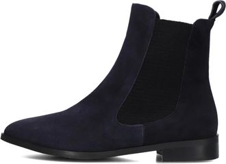 Notre-V Blauwe Chelsea Boots voor Dames - Dames - Chelseaboots - Blauw - 40 EU - Wol - Schoenen