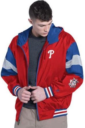 ProPlayer Mens Pro Player Red/Royal Philadelphia Phillies Legacy Lightweight Full-Zip Hooded Jacket at Nordstrom, Size X-Large
