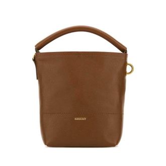 Burberry B Clip Bucket Bag Brown