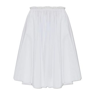 Ami Midi Skirts, female, White, Size: 2XS Corolla Skirt