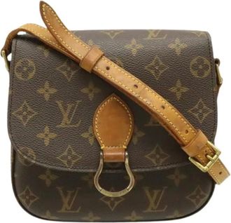 Louis Vuitton Pre-owned Cross Body Bags, female, Brown, Size: ONE SIZE Pre-owned Canvas Crossbody Bag
