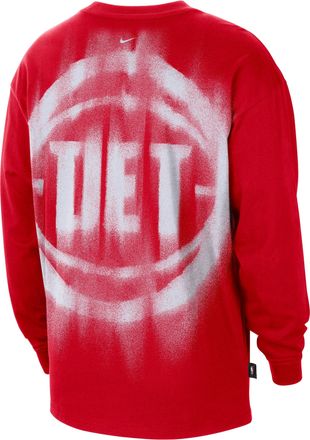 Nike Detroit Pistons Standard Issue Dri-FIT T-Shirt University Red II5749-657