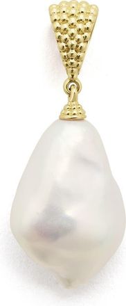 Lagos Luna Baroque Pearl Pendant Charm in Gold at Nordstrom