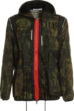Givenchy All over printed nylon jacket