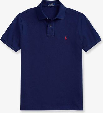 Ralph Lauren Polo in cotone con logo - POLO RALPH LAUREN - gender_Man