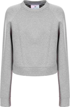 Chiara Ferragni Sweatshirt - Dames - Sweatshirts - Grijs - 2XS - Hoodies & sweatvesten