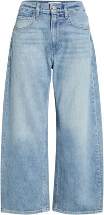 Paige Arellia High Waist Ankle Barrel Jeans in Audubon at Nordstrom, Size 28P