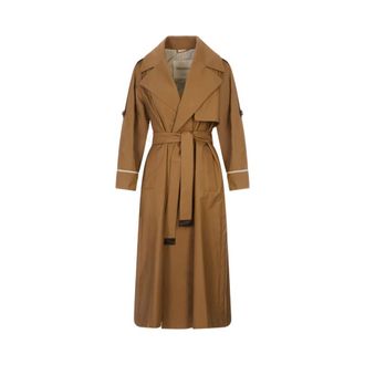 Max Mara Trench Coats, female, Brown, Size: XS The Cube Trench