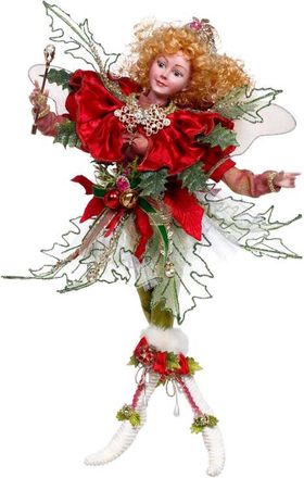Mark Roberts Holly Bells Fairy, Medium in Red at Nordstrom