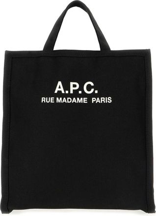 A.P.C. Ninon tote bag - Heren - Shoppers - Zwart - ONE Size - Leer - Tassen