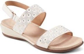 Easy Spirit Haisley Slingback Wedge Sandal in Ivory at Nordstrom Rack, Size 8.5