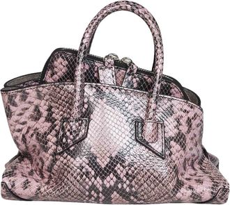 The Attico La Passeggiata Mini Tote Bag - Dames - Tassen - Roze - Maat: ONE Size Zijde