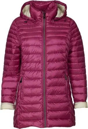 Danwear Gewatteerde Lichtgewicht Donsjas Roze/Zand - Dames - Gewatteerde jassen - Roze - XL - Jassen
