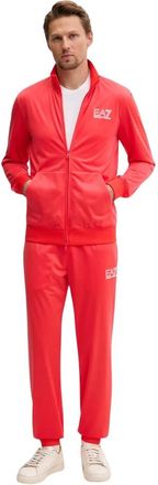 Emporio Armani Technische Trainingspak Zichtbaarheid - Heren - Trainingspakken - Rood - XL - Polyester - Fitness