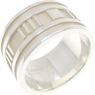 Tiffany & Co. Atlas Silver 925 Band Ring (Pre-Owned)