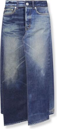 Our Legacy Craft Skirt - Dames - Spijkerrokken - Blauw - XS - Katoen - Rokken
