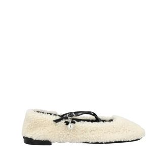 Jimmy Choo London Ballerinas, female, White, Size: 7 1/2 US Eleri Ballerina