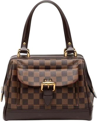 Louis Vuitton Pre-owned Satchel Bag - Dames - Vintage Handtas - Bruin - ONE Size - Vintage
