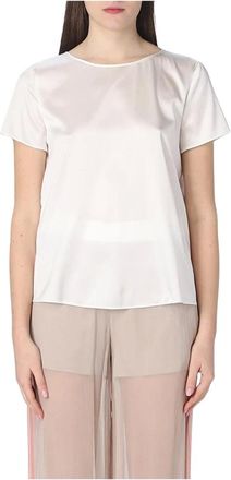 Emporio Armani Donna, Top, Bianco, S, new