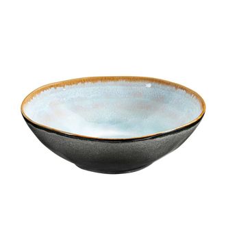 Medard De Noblat Plato de sopa (x6) Gres Azul Claro