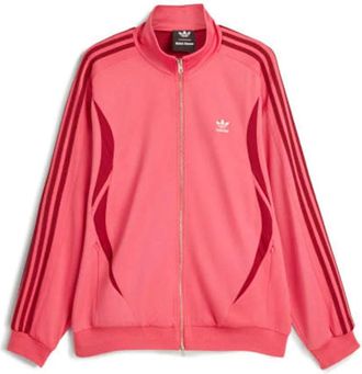 adidas WB Track Top - Heren - Sportshirts - Roze - L - Katoen - Fitness