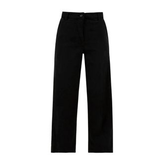 Aspesi Straight Trousers, female, Black, Size: XS Pantalone Modello 0172 P528 85241