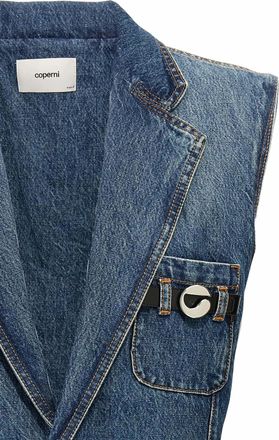 Coperni Cotton Sleeveless Womens Jacket