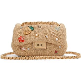 Aldo Paradisaax Shoulder Bag in Natural at Nordstrom