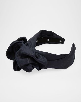 Lele Sadoughi Crawford Moire Headband
