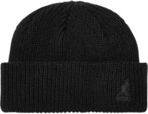 Kangol Pull-on Gebreide Muts - unisex - Hoeden - Zwart - ONE Size - Accessoires